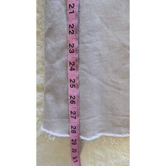 WE THE FREE Just Float On Super Flare Raw Hem High Waist Size 26 Jeans - Picture 8 of 8